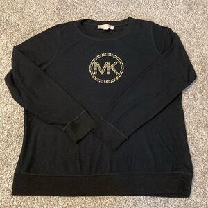 Micheal Kors black long sleeve top, size 1X